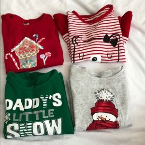 4 piece winter shirt set